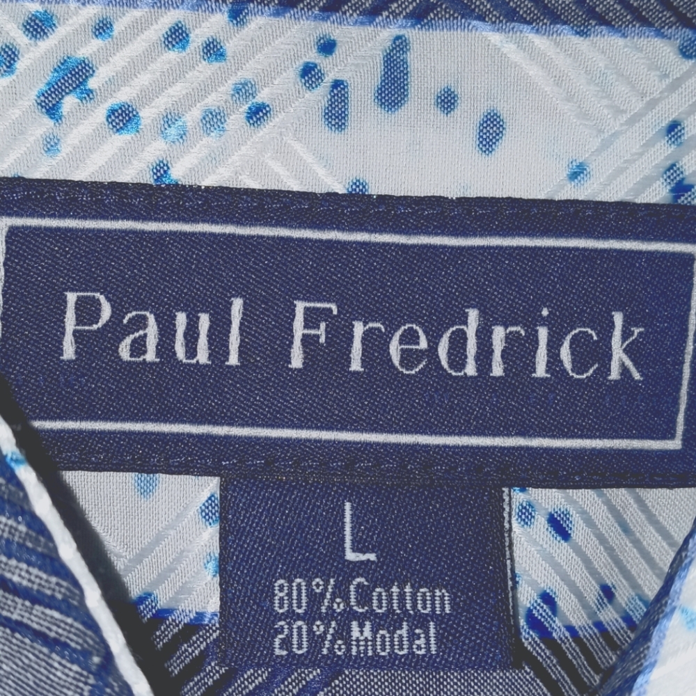 Awesome Paul Fredrick Blue Stripped w/Blue specials